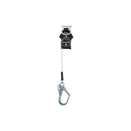 Honeywell North Miller TurboLite Edge Personal Fall Limiter, 1Leg, Steel Rebar Hook, 9', MFLEC49FT MFLEC-4/9FT